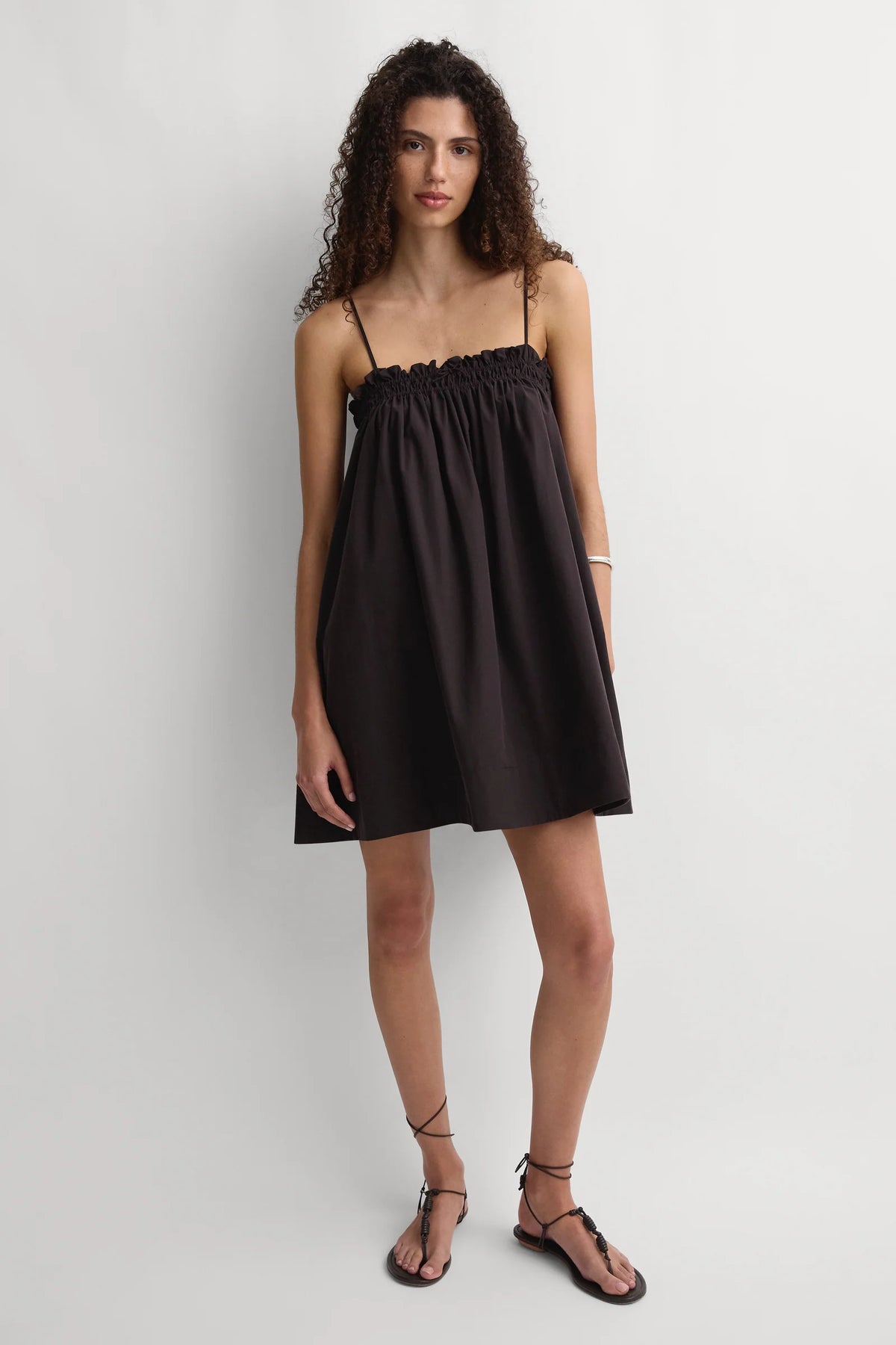 Adrianna Mini Dress - Carob