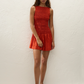 Maria Mini Dress - Dusty Tomato