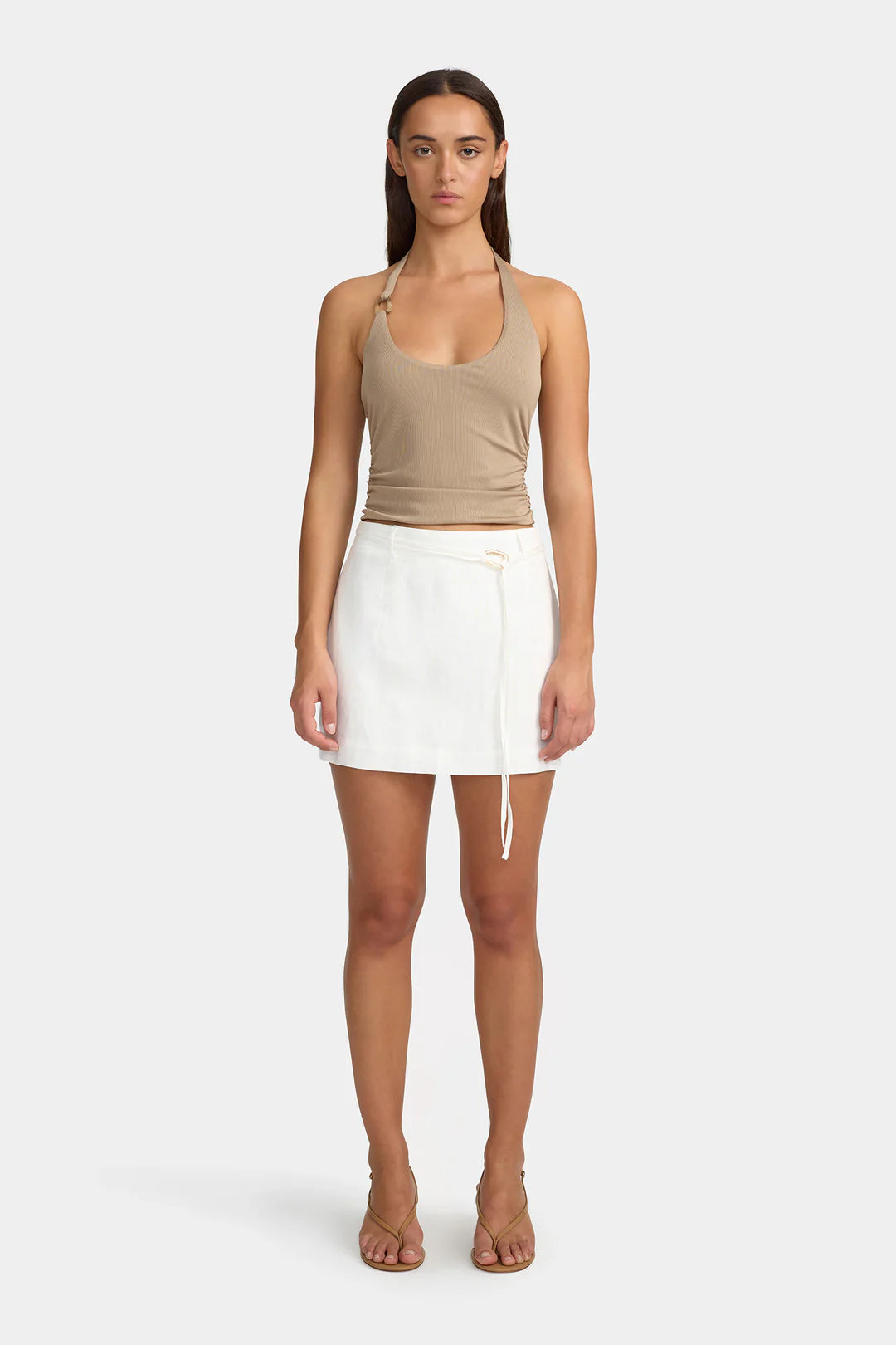 Tamsen Mini Skirt - Ivory
