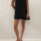 Clementina Mini Dress - Black