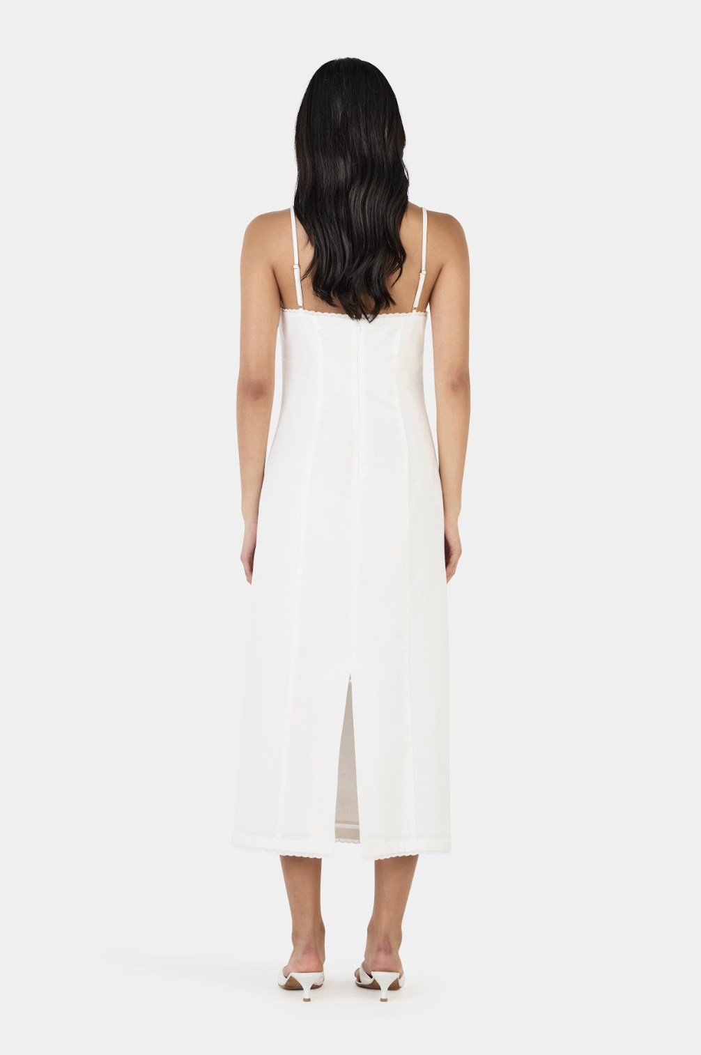 Ophelia Midi Dress - Ivory
