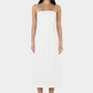 Ophelia Midi Dress - Ivory