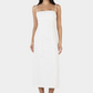 Ophelia Midi Dress - Ivory