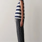 Silk Taffeta Cargo Pant - Jet Polka Dot