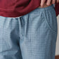 Cotton Dobby Cargo Pant - Lake