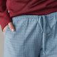 Cotton Dobby Cargo Pant - Lake