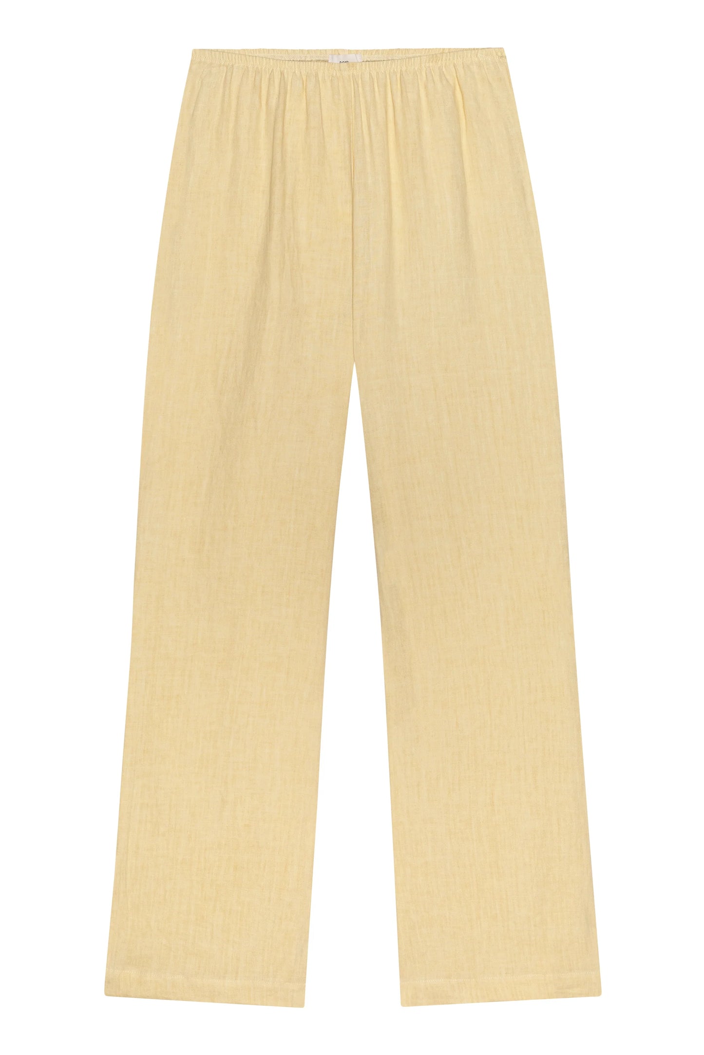 Linen Simple Pant - Butter