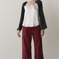 Pop Drawstring Cargo Pant - Oxblood
