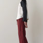 Pop Drawstring Cargo Pant - Oxblood