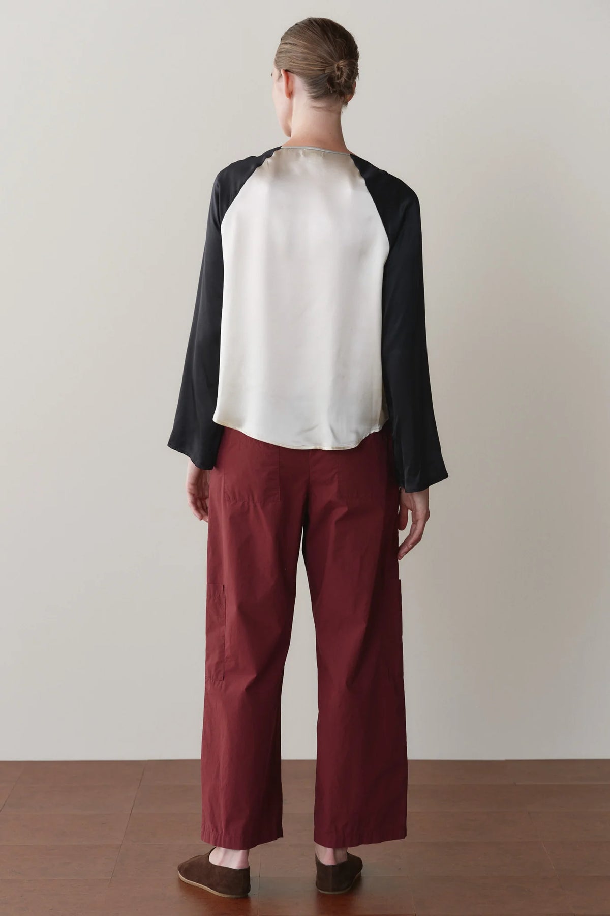 Pop Drawstring Cargo Pant - Oxblood