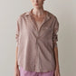 Tencel Plaid Shirt - Creme/Roz Plaid