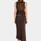 Connie Skirt - Chocolate