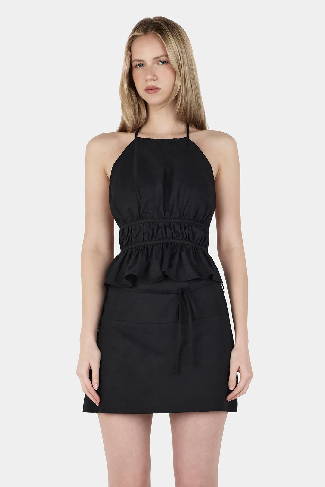 Esme Wrap Skirt - Black