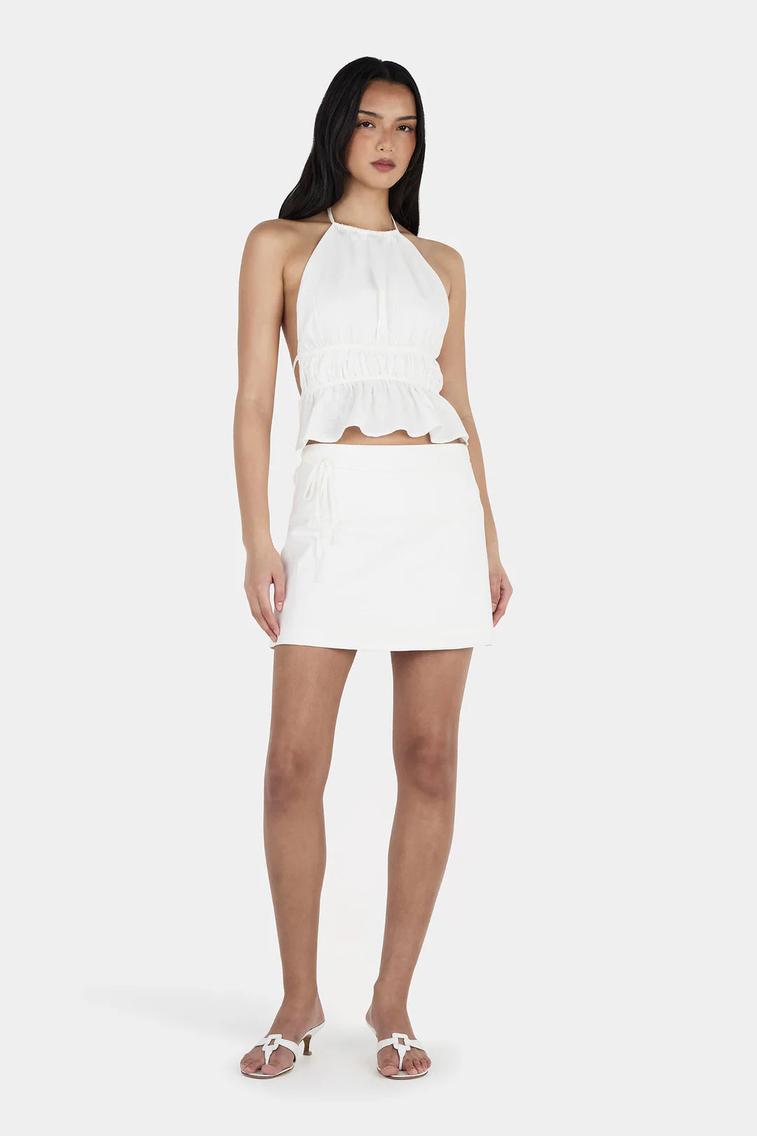 Esme Wrap Skirt - Ivory