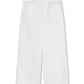 White Recycled Cotton Relaxed Straight Jean