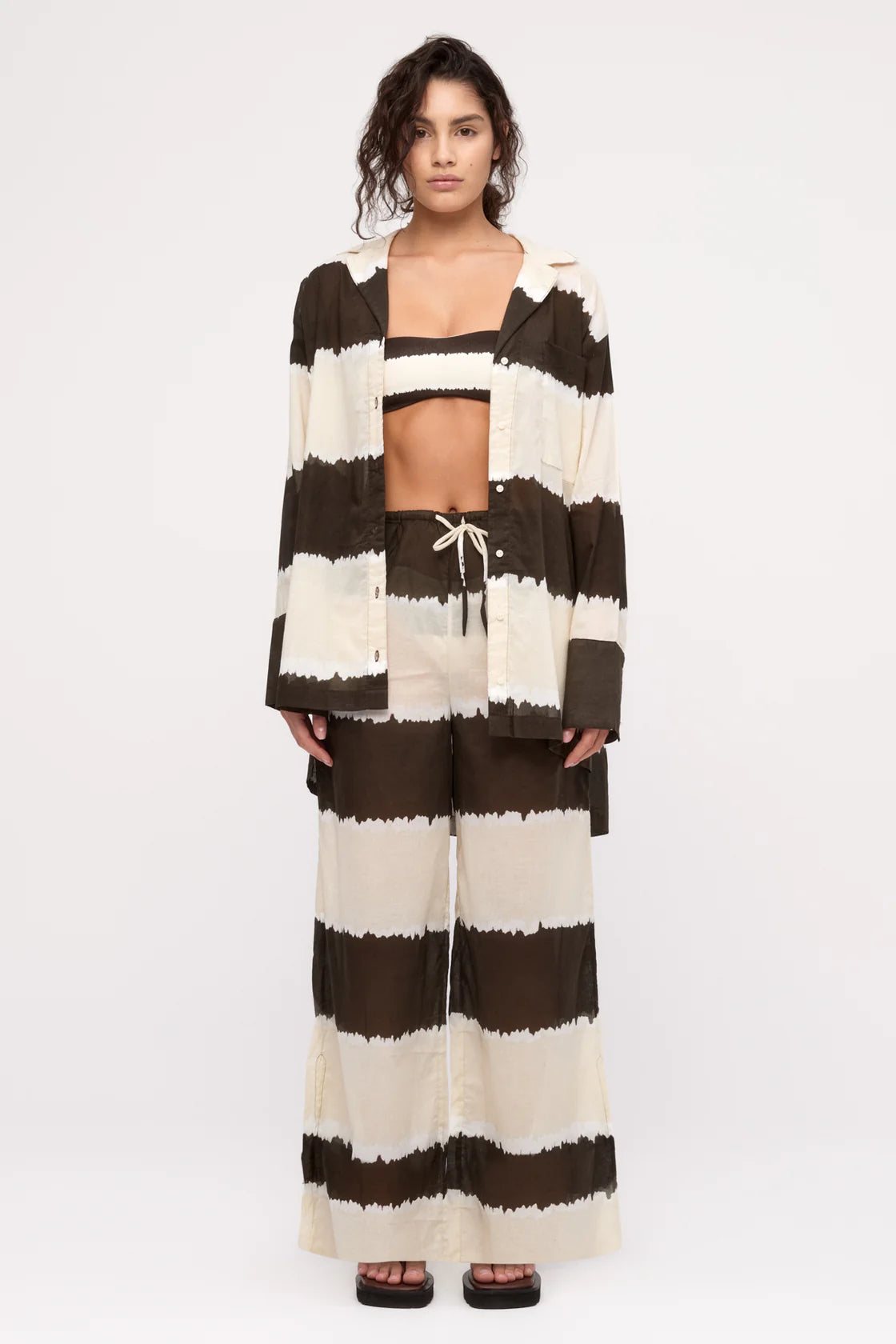 Relaxed Pant - Tie Dye Stripe