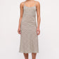 Cotton Silk Slip Dress - Natural Spot
