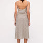 Cotton Silk Slip Dress - Natural Spot