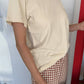 Organic Vintage Boy Tee - Bone