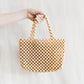 Bryn Beaded Bag - Natural