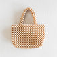 Bryn Beaded Bag - Natural