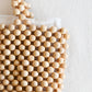 Bryn Beaded Bag - Natural