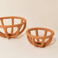 Medium Prong Fruit Bowl - Terracotta