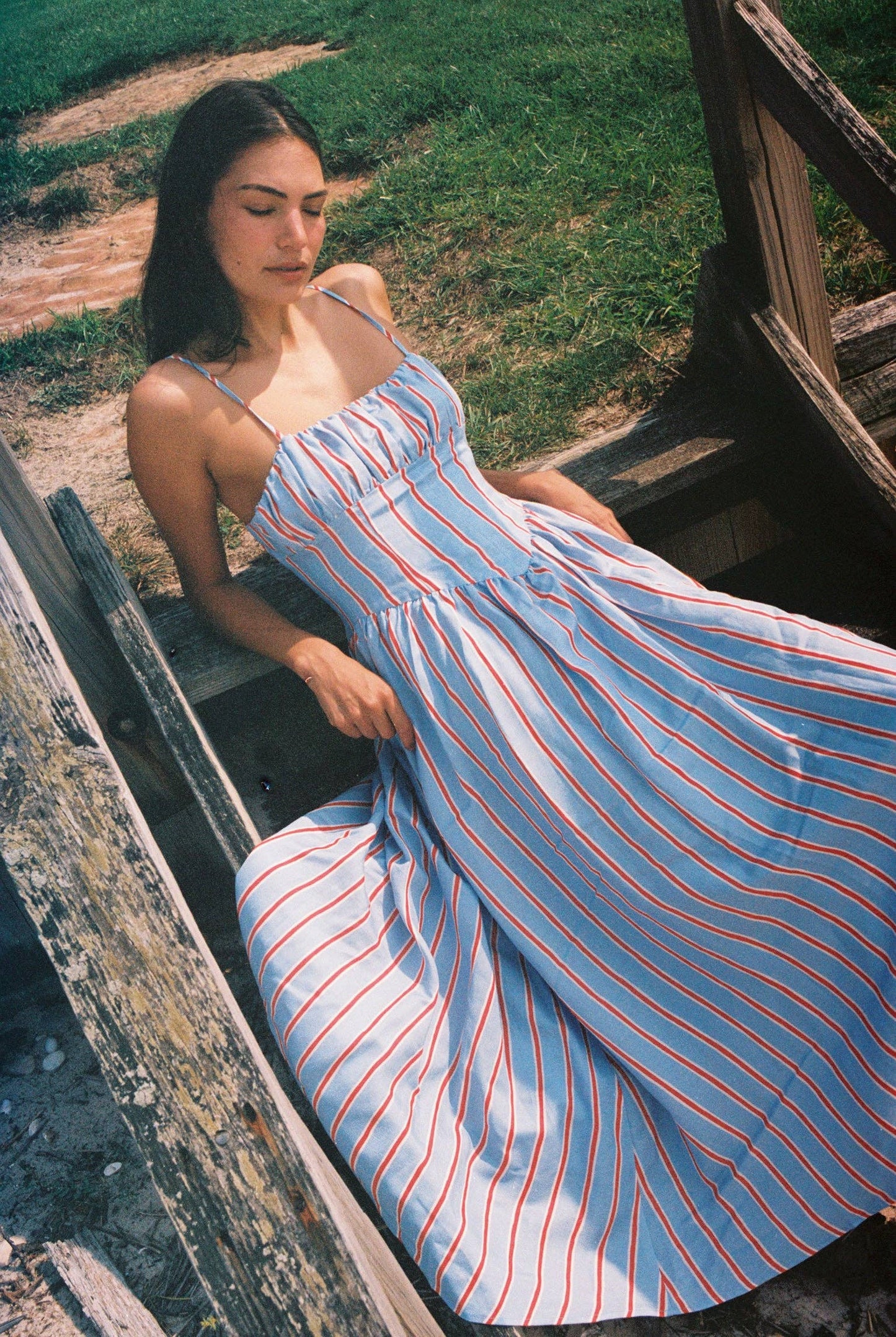Milo Dress - Harbor Stripe
