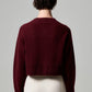 Edie Zip-Up Sweater - Currant