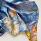 Silk Scarf - Blue