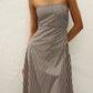 Casimiro Dress - Rita Stripe Port