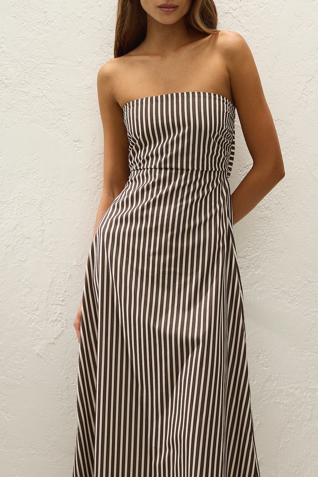 Casimiro Dress - Rita Stripe Port