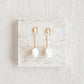 Inez Baroque Pearl Drop Earrings