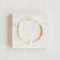 Initial Bracelet - Gold / Pearl