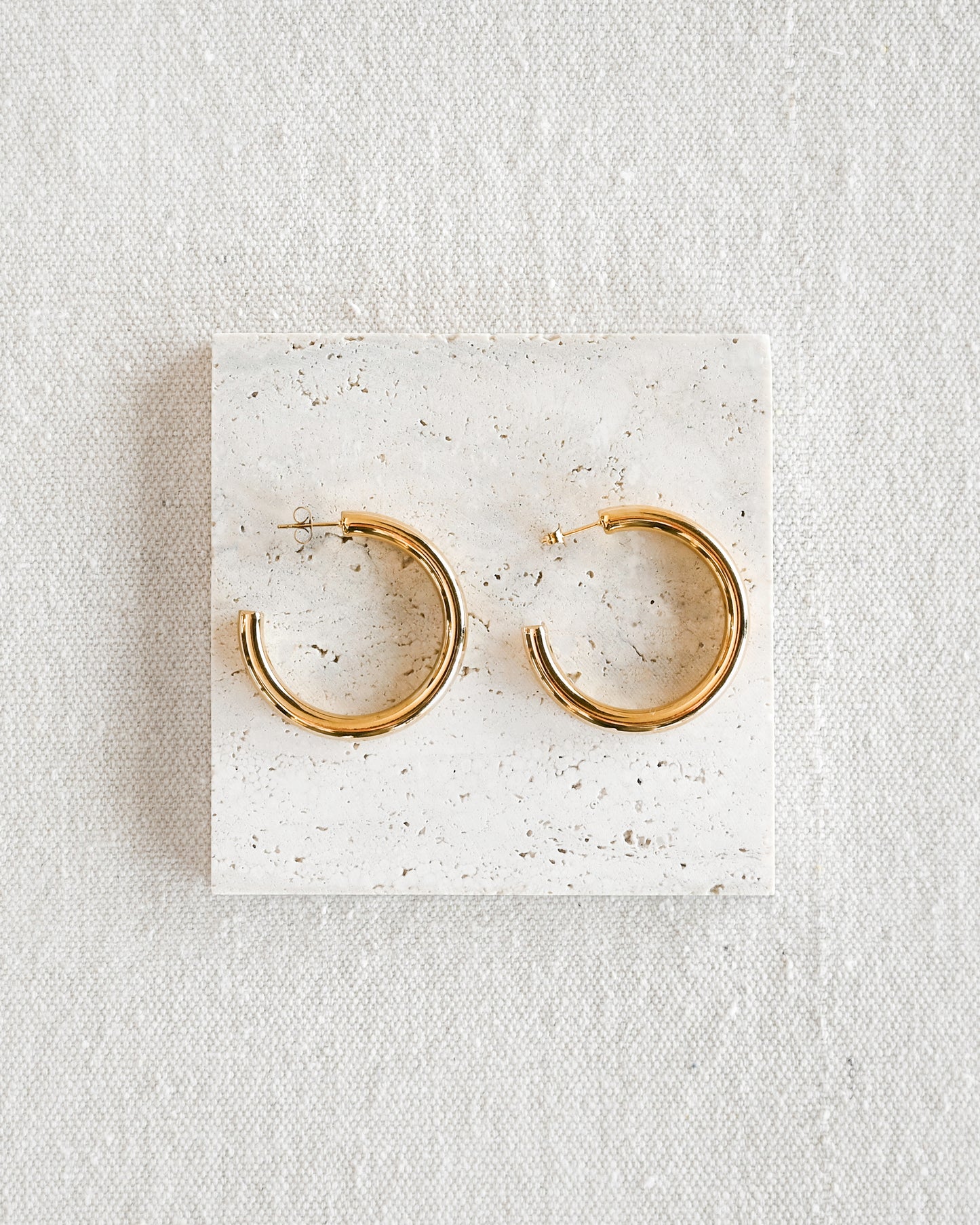 Laguna Hoop Earrings - Medium