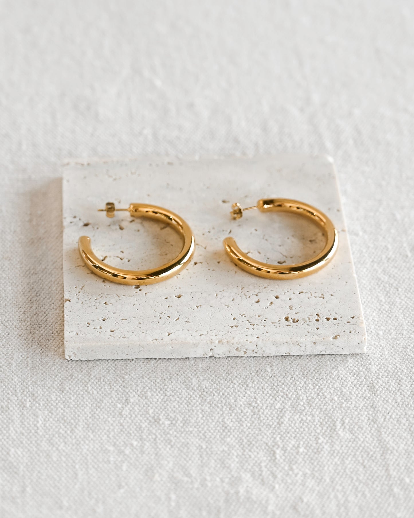 Laguna Hoop Earrings - Medium