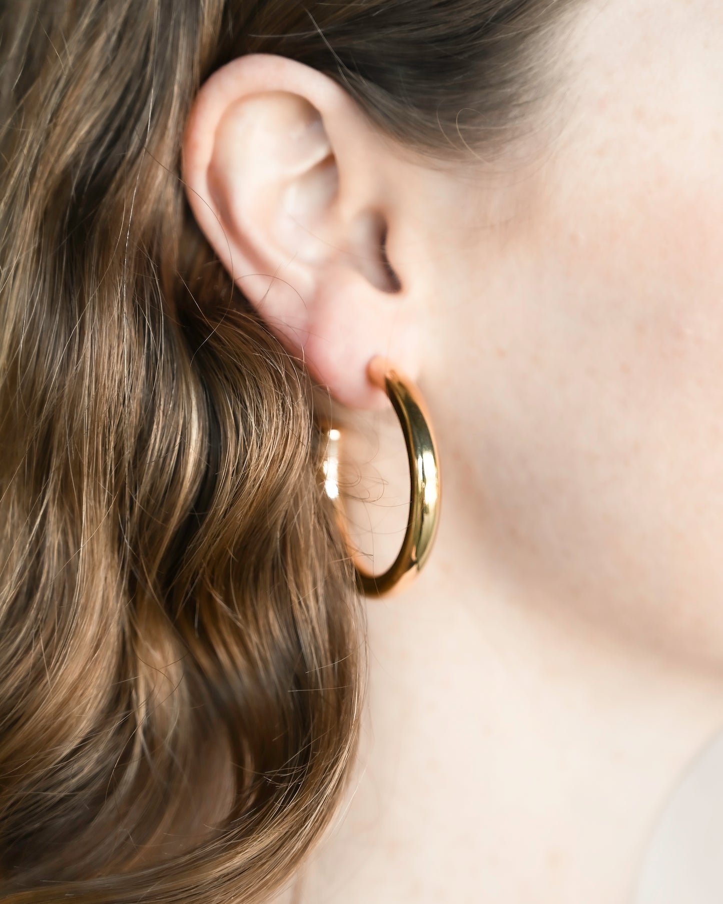 Laguna Hoop Earrings - Medium