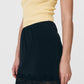 Marina Silk Mini Skirt - Noir