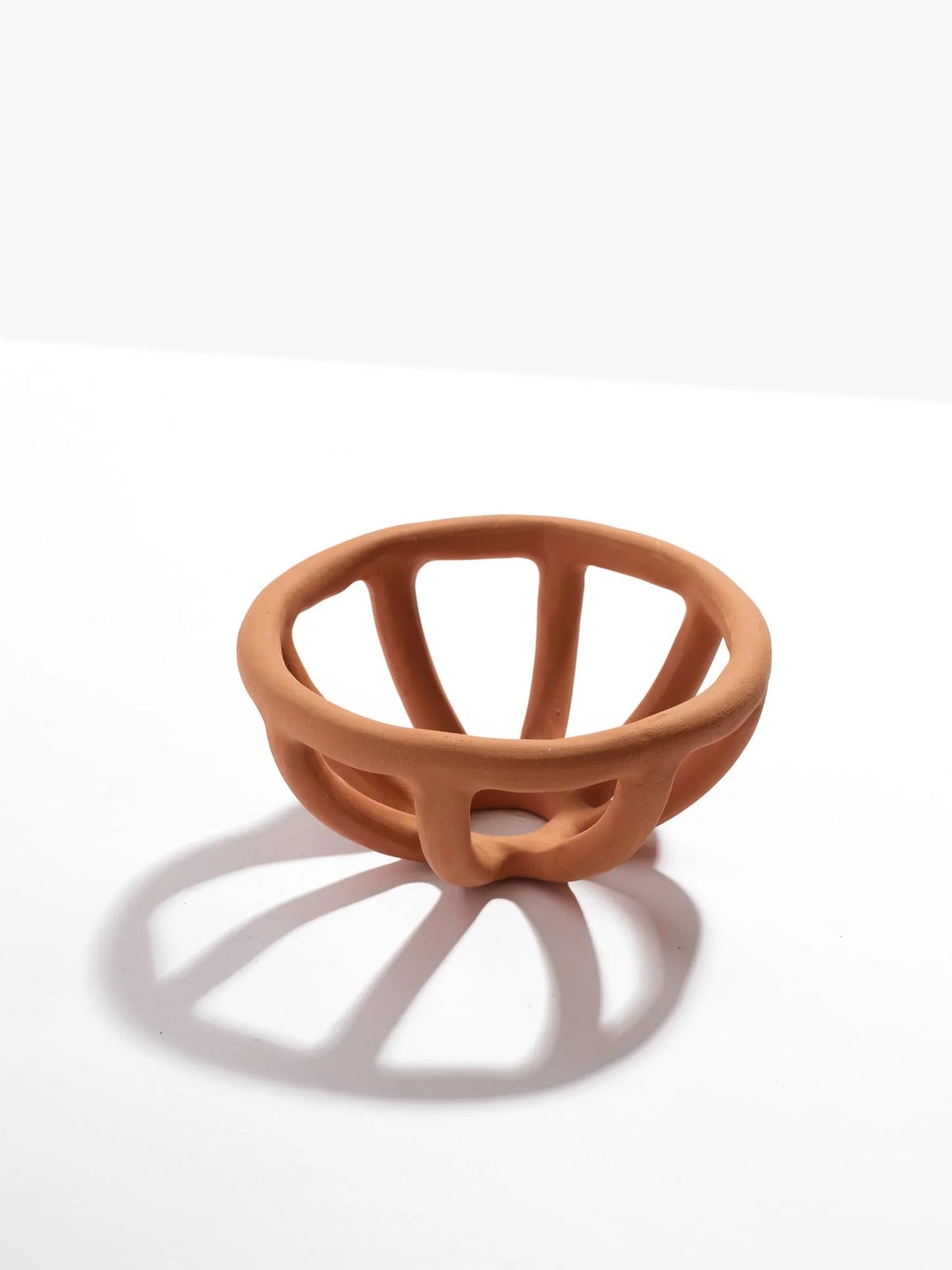 Small Prong Fruit Bowl - Terracotta