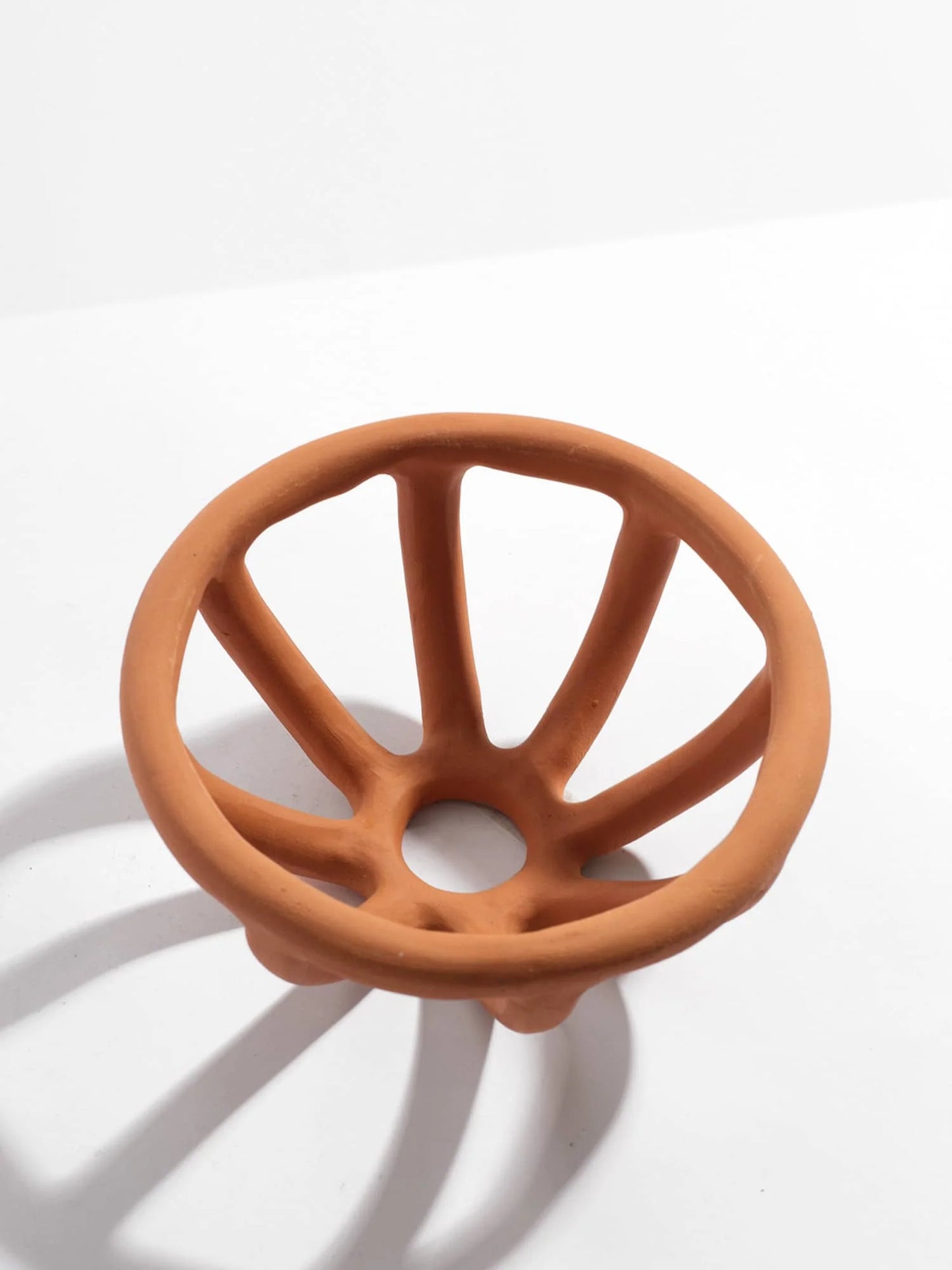 Small Prong Fruit Bowl - Terracotta