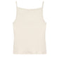 Sweater Rib Tank - Creme