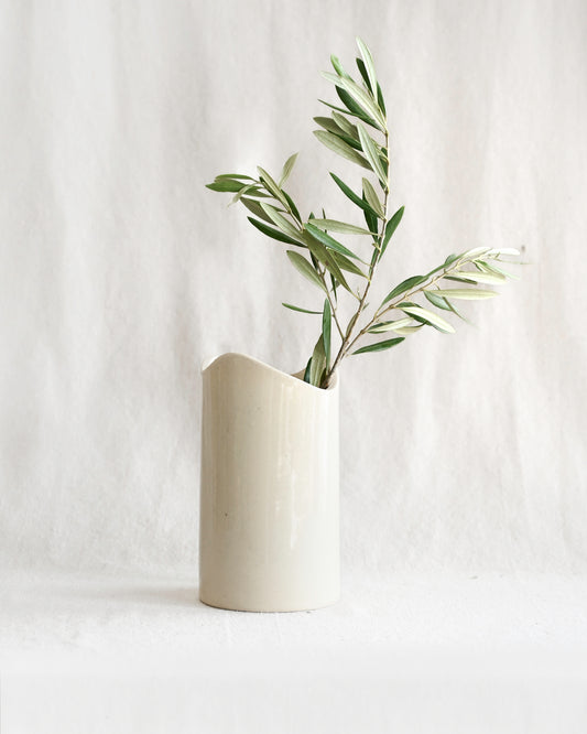 Swell Utensil Holder / Vase - Ivory