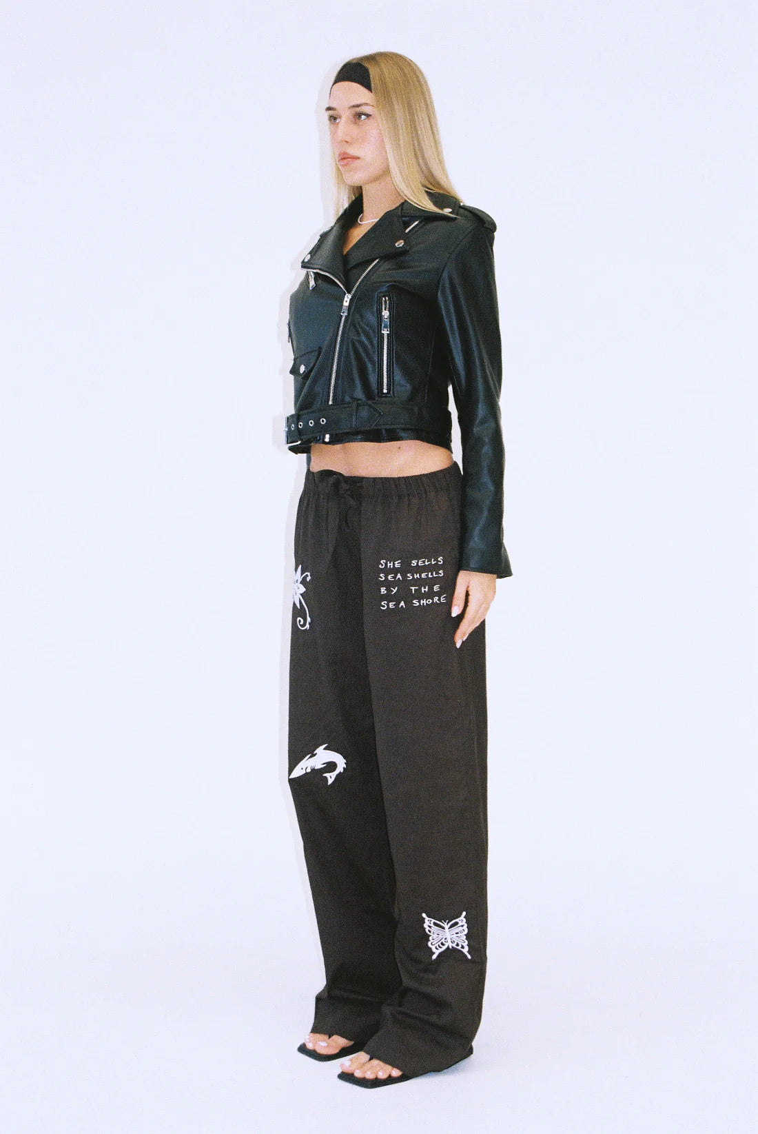 Tattoo Pant - Charcoal
