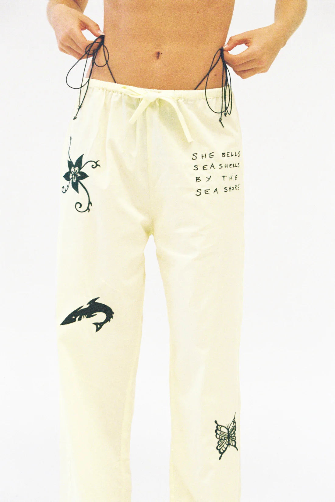 Tattoo Pant - Lemon