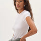 Baby Rib Baby Tee - Powder