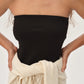 Baby Rib Tube Top - Jet