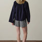 Cotton Gingham Tap Short - Jet