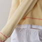 Eco-Terry Contrast Stitch Sweatshirt - Butter