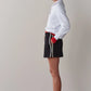 Stripe Eco-Terry Short - Jet