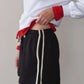 Stripe Eco-Terry Short - Jet